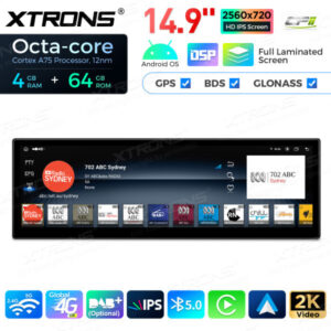 14,9 Zoll Octa Core 4 + 64 GB Global 4G LTE Android Autoradio Multimedia-Player mit vollständig laminiertem Bildschirm für BMW 3er E90 / E91 / E92 / E93 / M3 CCC – Bild 10