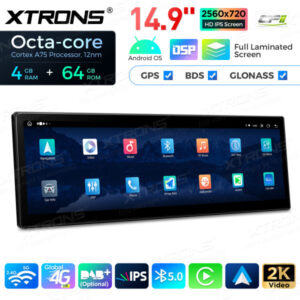 14,9 Zoll Octa Core 4 + 64 GB Global 4G LTE Android Autoradio Multimedia-Player mit vollständig laminiertem Bildschirm für BMW 3er E90 / E91 / E92 / E93 / M3 CCC – Bild 12
