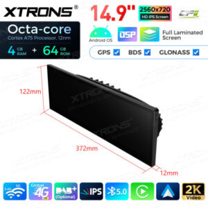 14,9 Zoll Octa Core 4 + 64 GB Global 4G LTE Android Autoradio Multimedia-Player mit vollständig laminiertem Bildschirm für BMW 3er E90 / E91 / E92 / E93 / M3 CCC – Bild 14