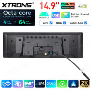 14,9 Zoll Octa Core 4 + 64 GB Global 4G LTE Android Autoradio Multimedia-Player mit vollständig laminiertem Bildschirm für BMW 3er E90 / E91 / E92 / E93 / M3 CCC – Bild 15