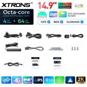 14,9 Zoll Octa Core 4 + 64 GB Global 4G LTE Android Autoradio Multimedia-Player mit vollständig laminiertem Bildschirm für BMW 3er E90 / E91 / E92 / E93 / M3 CCC – Bild 16