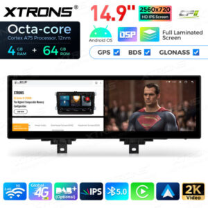 14,9 Zoll Octa Core 4 + 64 GB Global 4G LTE Android Autoradio Multimedia-Player mit vollständig laminiertem Bildschirm für BMW 3er F30 F31 F34 / 4er F32 F33 F36 NBT – Bild 11