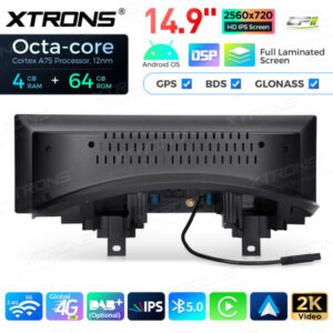 14,9 Zoll Octa Core 4 + 64 GB Global 4G LTE Android Autoradio Multimedia-Player mit vollständig laminiertem Bildschirm für BMW 3er F30 F31 F34 / 4er F32 F33 F36 NBT – Bild 14