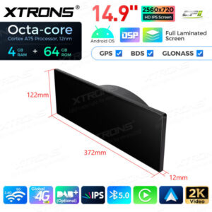 14,9 Zoll Octa Core 4 + 64 GB Global 4G LTE Android Autoradio Multimedia-Player mit vollständig laminiertem Bildschirm für BMW 3er F30 F31 F34 / 4er F32 F33 F36 NBT – Bild 15