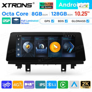 10,25 Zoll Android 8GB + 128GB Auto GPS Multimedia Player für BMW X1 F48 NBT