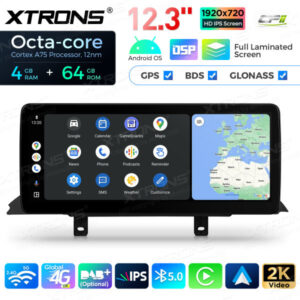 12,3 Zoll Octa Core 4 + 64 GB Global 4G LTE Android Autoradio Multimedia-Player mit vollständig laminiertem Bildschirm für BMW 3er F30 F31 F34 F35 G20 / 4er F32 F33 F36 NBT EVO System Lenkrad Links – Bild 10