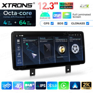 12,3 Zoll Octa Core 4 + 64 GB Global 4G LTE Android Autoradio Multimedia-Player mit vollständig laminiertem Bildschirm für BMW 3er F30 F31 F34 F35 G20 / 4er F32 F33 F36 NBT EVO System Lenkrad Rechts – Bild 13