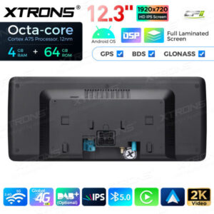 12,3 Zoll Octa Core 4 + 64 GB Global 4G LTE Android Autoradio Multimedia-Player mit vollständig laminiertem Bildschirm für BMW 3er F30 F31 F34 F35 G20 / 4er F32 F33 F36 NBT EVO System Lenkrad Rechts – Bild 16