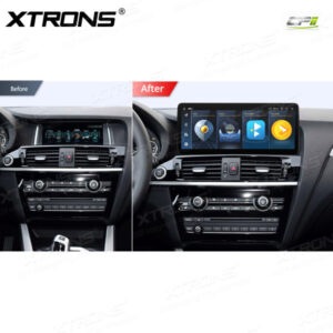 Alternative view of 12,3 Zoll Octa Core 4 + 64 GB Global 4G LTE Android Auto-Stereo-Multimedia-Player mit vollständig laminiertem Bildschirm für BMW X3 F25 / X4 F26 NBT EVO System