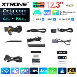12,3 Zoll Octa Core 4 + 64 GB Global 4G LTE Android Autoradio Multimedia-Player mit vollständig laminiertem Bildschirm für BMW X5 F15 / X6 F16 NBT EVO System – Bild 18