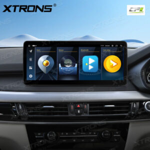12,3 Zoll Octa Core 4 + 64 GB Global 4G LTE Android Autoradio Multimedia-Player mit vollständig laminiertem Bildschirm für BMW X5 F15 / X6 F16 NBT EVO System – Bild 3