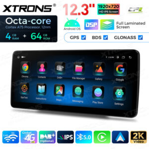 12,3-Zoll-Octa Core 4 + 64 GB Global 4G LTE Android Auto-Stereo-Multimedia-Player mit vollständig laminiertem Bildschirm für Mercedes-Benz A-Klasse W176 / CLA-Klasse C117 / GLA-Klasse X156 / G-Klasse W463 – Bild 13