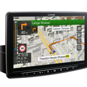 Alternative view of Alpine INE-F904D 1-DIN Navigationssystem mit 9-Zoll Touchscreen, DAB+, HDMI und Apple CarPlay /Android Auto