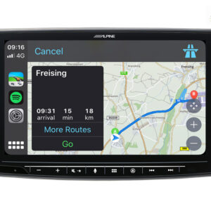 Alpine INE-F904D 1-DIN Navigationssystem mit 9-Zoll Touchscreen, DAB+, HDMI und Apple CarPlay /Android Auto – Bild 3