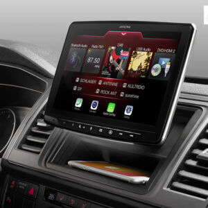 Alpine INE-F904T6 Navigationssystem für VW T5 und T6 mit 9-Zoll-Touchscreen 1-DIN-Einbaugehäuse, DAB+, Apple CarPlay und Android Auto Unterstützung – Bild 3
