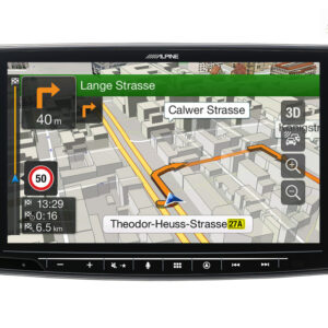Alpine INE-F904T61 Navigationssystem für VW T6.1 mit 9-Zoll-Touchscreen 1-DIN-Einbaugehäuse, DAB+, Apple CarPlay und Android Auto Unterstützung von 11.2019 bis 2022 – Bild 5