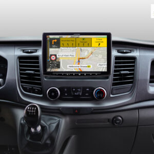 Alpine INE-F904TRA Navigationssystem mit 9-Zoll Touchscreen für Ford Transit Custom mit 1-DIN-Einbaugehäuse, DAB+, Apple CarPlay und Android Auto Unterstützung – Bild 3