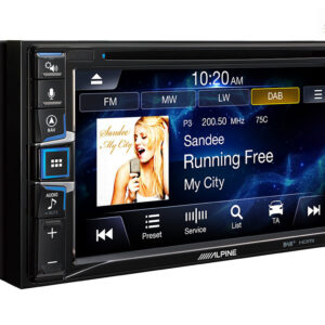 Alpine INE-W611DC Navigationssystem mit Trucksoftware, DAB+, 16,5 cm (6,5-Zoll) Display, CD/DVD Wiedergabe, Apple CarPlay und Android Auto Unterstützung – Bild 3