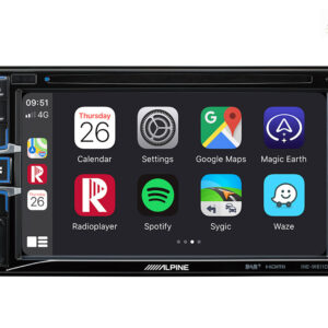 Alpine INE-W611DC Navigationssystem mit Trucksoftware, DAB+, 16,5 cm (6,5-Zoll) Display, CD/DVD Wiedergabe, Apple CarPlay und Android Auto Unterstützung – Bild 5
