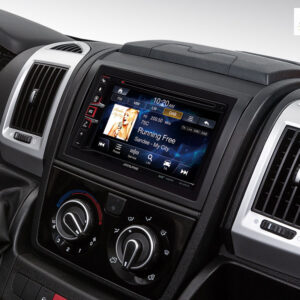 Alternative view of Alpine INE-W611DU Navigationssystem mit 6,5-Zoll-Touchscreen inkl. Trucksoftware für Fiat Ducato III, Citroën Jumper II und Peugeot Boxer II