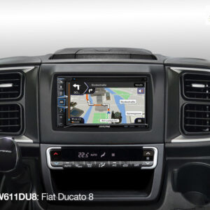Alpine INE-W611DU8 Navigationsstation für Fiat Ducato 8