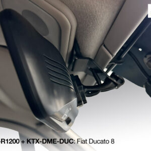 Alpine KTX-DME-DUC Fahrzeugspezifische Halterung im Fiat Ducato für den digitalen Rückspiegel DME-R1200 – Bild 4