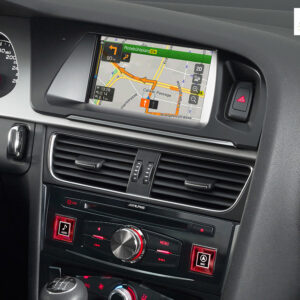 Alternative view of Alpine X703D-A5 7-Zoll Premium-Infotainment-System für Audi A5 mit Navigationssystem, Apple CarPlay und Android Auto Unterstützung