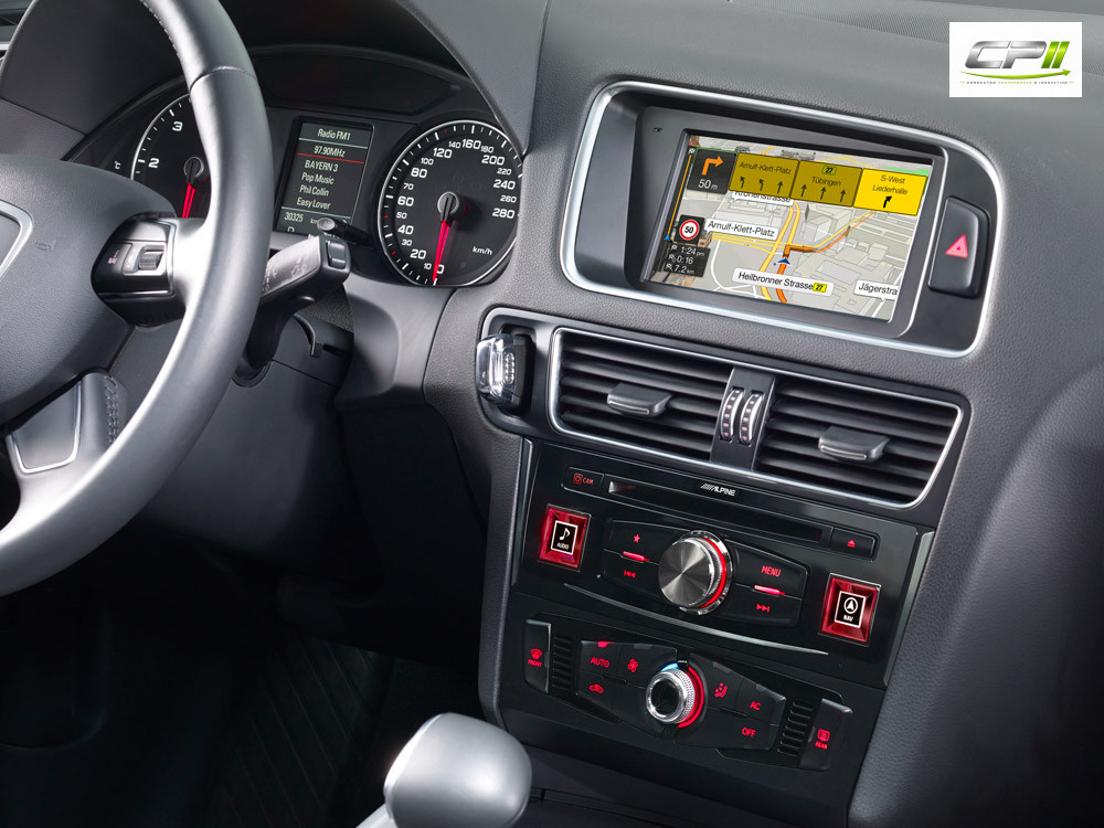 Alpine X703D-Q5 7-Zoll Premium-Infotainment-System für Audi Q5 mit Navigationssystem, Apple CarPlay und Android Auto Unterstützung – Bild 2