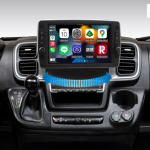 Alpine X903D-DU8S 9-Zoll-Navigationssystem mit schwenkbaren Bildschirm für Fiat Ducato 8, mit TomTom Karten und Apple CarPlay / Android Auto