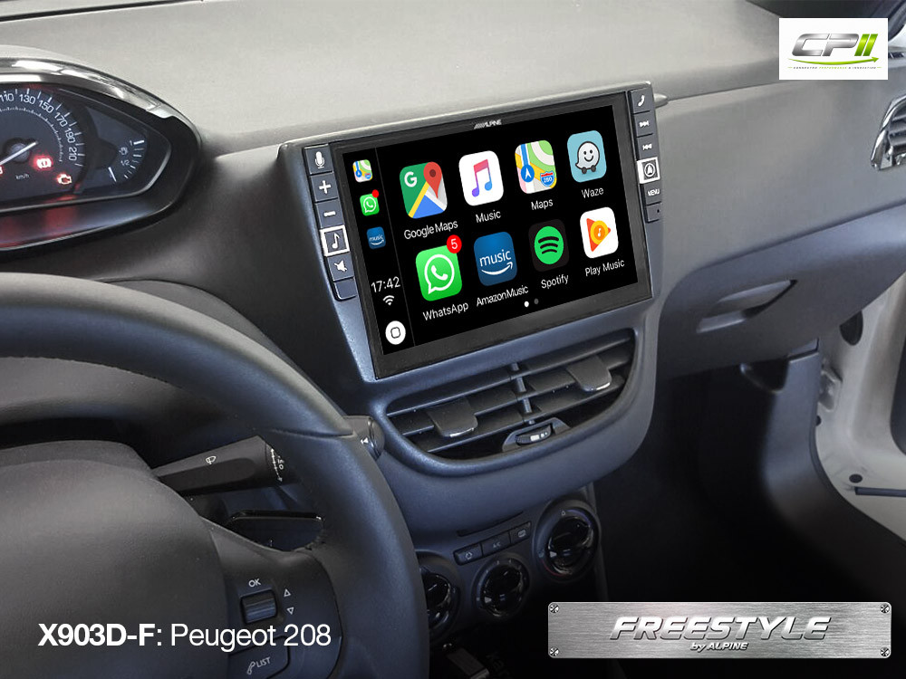 Alpine X903D-F Freestyle 9-Zoll-Navigationssystem mit Apple CarPlay und Android Auto Unterstützung für alle Fahrzeuge – Bild 7