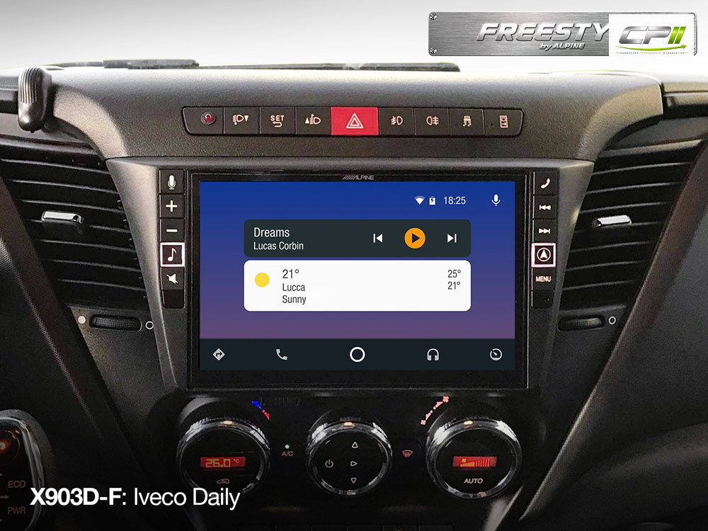 Alpine X903D-F Freestyle 9-Zoll-Navigationssystem mit Apple CarPlay und Android Auto Unterstützung für alle Fahrzeuge – Bild 2