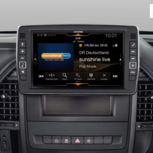 Alpine X903D-V447 23 cm (9-Zoll) Premium-Infotainment-System für Mercedes Vito (447) mit Navigationssystem, Apple CarPlay und Android Auto Unterstützung – Bild 5