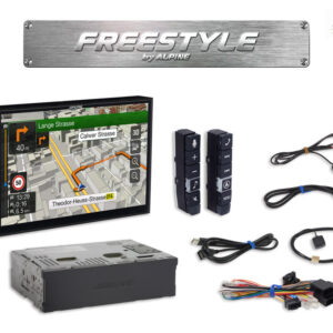 Alpine X903DC-F Freestyle 9-Zoll-Navigationssystem mit Reisemobil- und LKW-Software, Apple CarPlay und Android Auto Unterstützung für alle Fahrzeuge