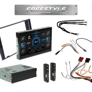 Alpine i905D-F Freestyle – 9-Zoll-Mobile-Media-Station zur individuellen Installation, mit DAB+, Wireless Apple CarPlay und Android Auto