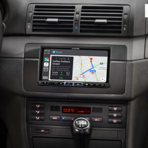 Alternative view of Alpine iLX-705E46 7-Zoll Premium Digital Media Station für 3er BMW E46 mit DAB+ Digital Radio, Apple CarPlay und Android Auto Unterstützung Abverkauf
