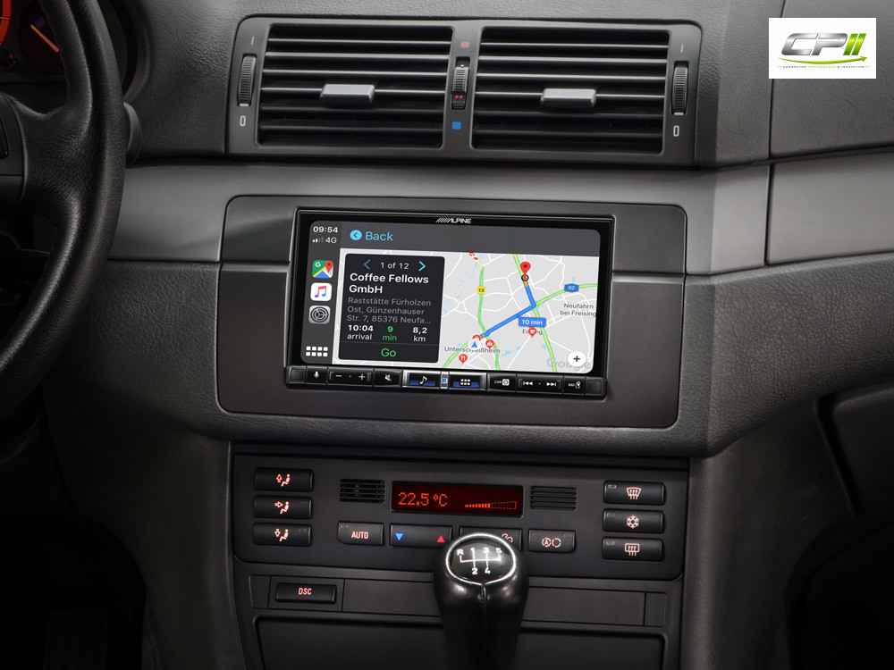 Alpine iLX-705E46 7-Zoll Premium Digital Media Station für 3er BMW E46 mit DAB+ Digital Radio, Apple CarPlay und Android Auto Unterstützung – Bild 2