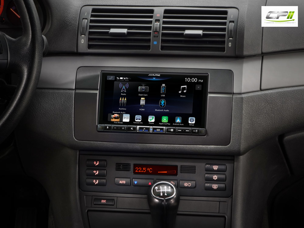 Alpine iLX-705E46 7-Zoll Premium Digital Media Station für 3er BMW E46 mit DAB+ Digital Radio, Apple CarPlay und Android Auto Unterstützung – Bild 3