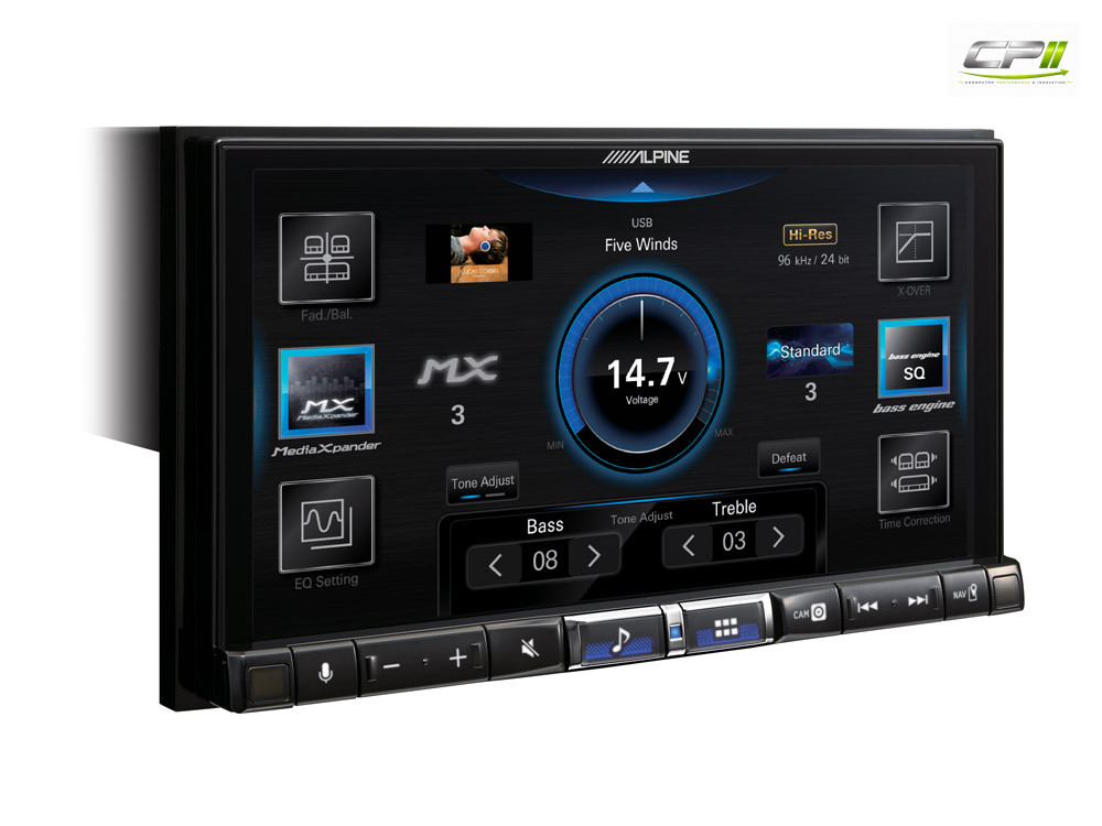 Alpine iLX-705E46 7-Zoll Premium Digital Media Station für 3er BMW E46 mit DAB+ Digital Radio, Apple CarPlay und Android Auto Unterstützung – Bild 4