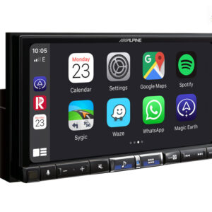 Alpine iLX-705S453B 2-DIN-Autoradio und Digital-Media-Station mit 7-Zoll-Touchscreen, DAB+, Apple CarPlay Wireless und Android Auto für SMART (453) – Bild 7