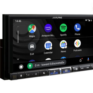 Alpine iLX-705S453B 2-DIN-Autoradio und Digital-Media-Station mit 7-Zoll-Touchscreen, DAB+, Apple CarPlay Wireless und Android Auto für SMART (453) – Bild 8