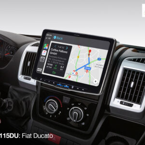 Alternative view of Alpine iLX-F115DU Autoradio mit 11-Zoll Touchscreen, DAB+, 1-DIN-Einbaugehäuse, Apple CarPlay Wireless und Android Auto Unterstützung Fiat Ducato 3, Peugeot Boxer 2, Citroën Jumper 2 und Opel Movano 3