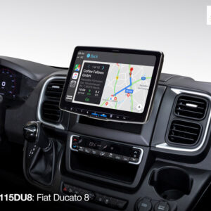 Alternative view of Alpine iLX-F115DU8 Autoradio mit 11-Zoll Touchscreen, DAB+, 1-DIN-Einbaugehäuse, Apple CarPlay Wireless und Android Auto Unterstützung für Fiat Ducato 8