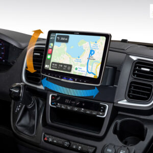 Alternative view of Alpine iLX-F115DU8S Autoradio mit schwenkbarem 11-Zoll Touchscreen, DAB+, 1-DIN-Einbaugehäuse, Apple CarPlay Wireless und Android Auto Unterstützung für Fiat Ducato 8