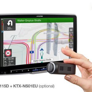 Alpine iLX-F115S907 Autoradio mit 11-Zoll Touchscreen, DAB+, 1-DIN-Einbaugehäuse, Apple CarPlay Wireless und Android Auto Unterstützung für Mercedes Sprinter 907 – Bild 10
