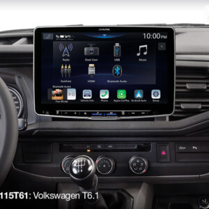 Alternative view of Alpine iLX-F115T61 Autoradio für VW T6.1 ab 11/2019 - 2022 mit 11-Zoll-Touchscreen, 1-DIN-Einbaugehäuse, DAB+, Apple CarPlay und Android Auto Unterstützung