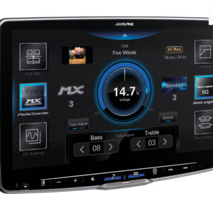 Alpine iLX-F115T61 Autoradio für VW T6.1 ab 11/2019 - 2022 mit 11-Zoll-Touchscreen, 1-DIN-Einbaugehäuse, DAB+, Apple CarPlay und Android Auto Unterstützung – Bild 3