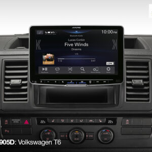 Alpine iLX-F905D Autoradio mit 9-Zoll Touchscreen, DAB+, 1-DIN-Einbaugehäuse, Apple CarPlay Wireless und Android Auto Unterstützung – Bild 4