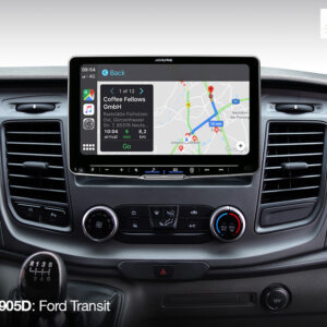Alpine iLX-F905D Autoradio mit 9-Zoll Touchscreen, DAB+, 1-DIN-Einbaugehäuse, Apple CarPlay Wireless und Android Auto Unterstützung – Bild 5