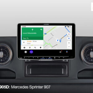 Alpine iLX-F905D Autoradio mit 9-Zoll Touchscreen, DAB+, 1-DIN-Einbaugehäuse, Apple CarPlay Wireless und Android Auto Unterstützung – Bild 7