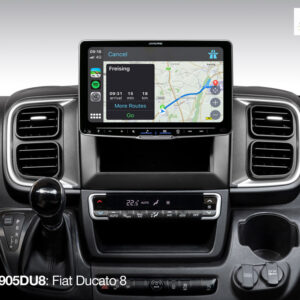 Alternative view of Alpine iLX-F905DU8 Autoradio mit 9-Zoll Touchscreen, DAB+, 1-DIN-Einbaugehäuse, Apple CarPlay Wireless und Android Auto Unterstützung für Fiat Ducato 8